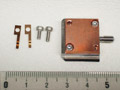 Sample holder, screws and board springs for NEXAFS measurement